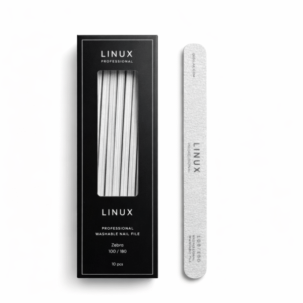 פצירה זברה ישרה עבה 100/180 מארז 10 יח׳ לינוקס