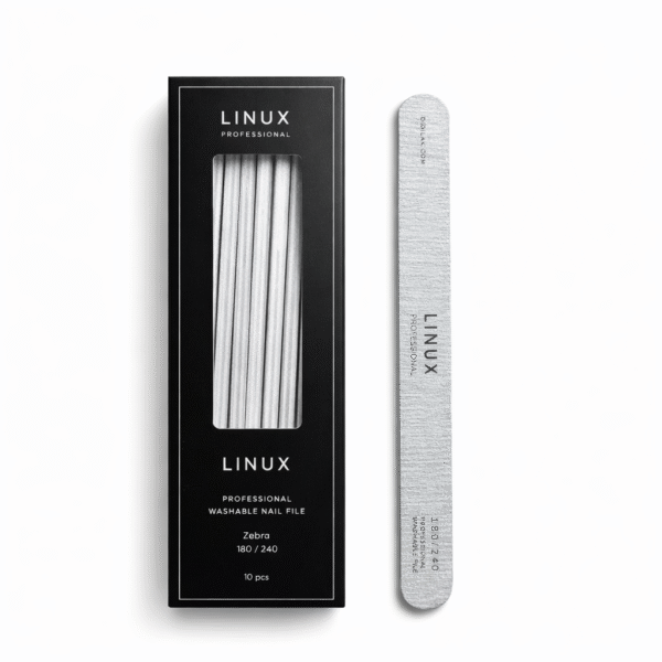 פצירה זברה ישרה עבה 180/240 מארז 10 יח׳ לינוקס