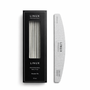 פצירה דקה בצורת ירח 180/240 מארז 20 יח׳ לינוקס