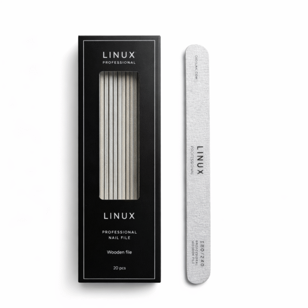 פצירה דקה ישרה 180/240 מארז 20 יח׳ לינוקס